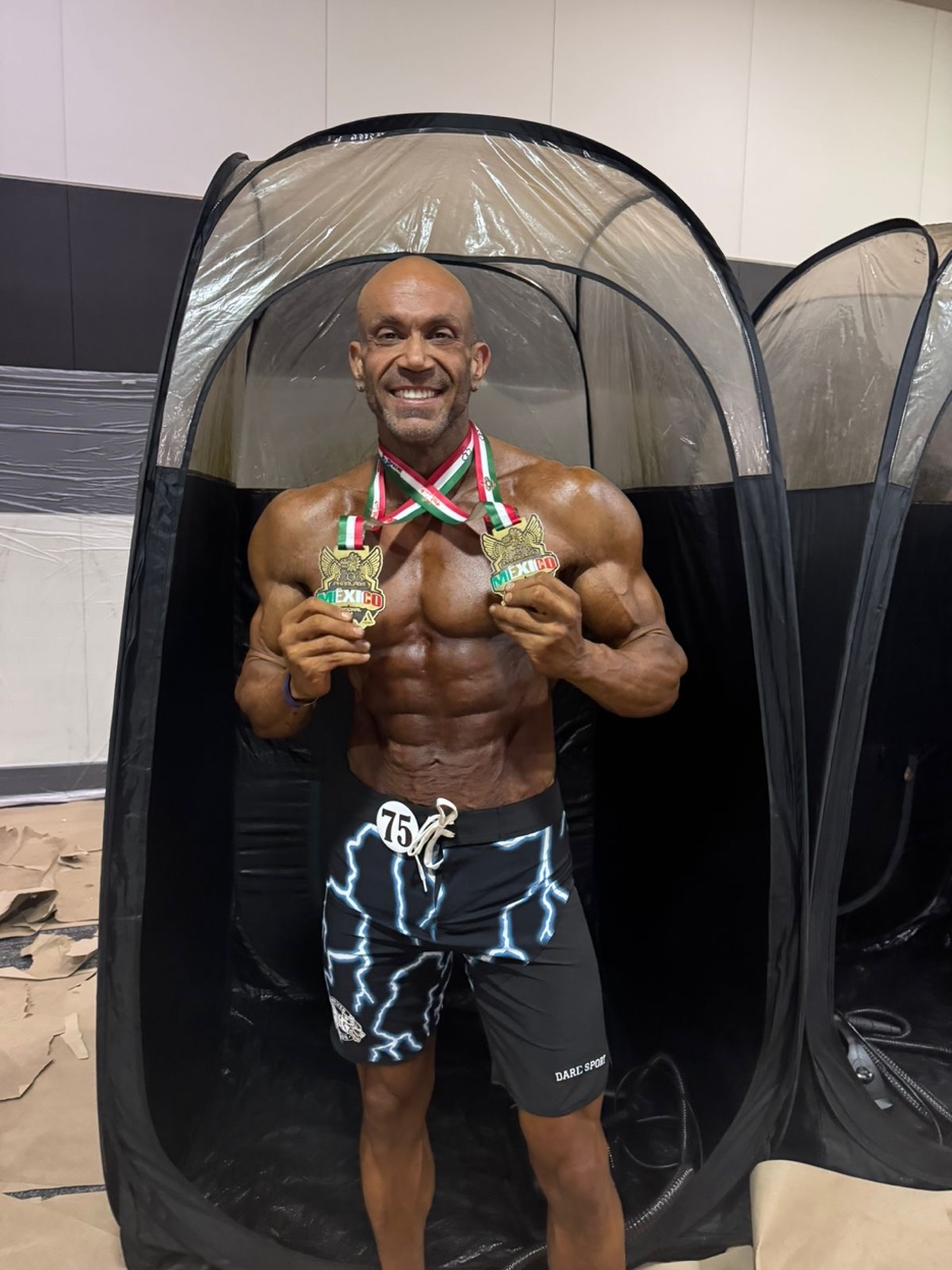 Pete the Titan Competition Medals